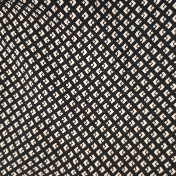 Gap Navy and White Geometric Pattern Pants - Picture 8 of 8